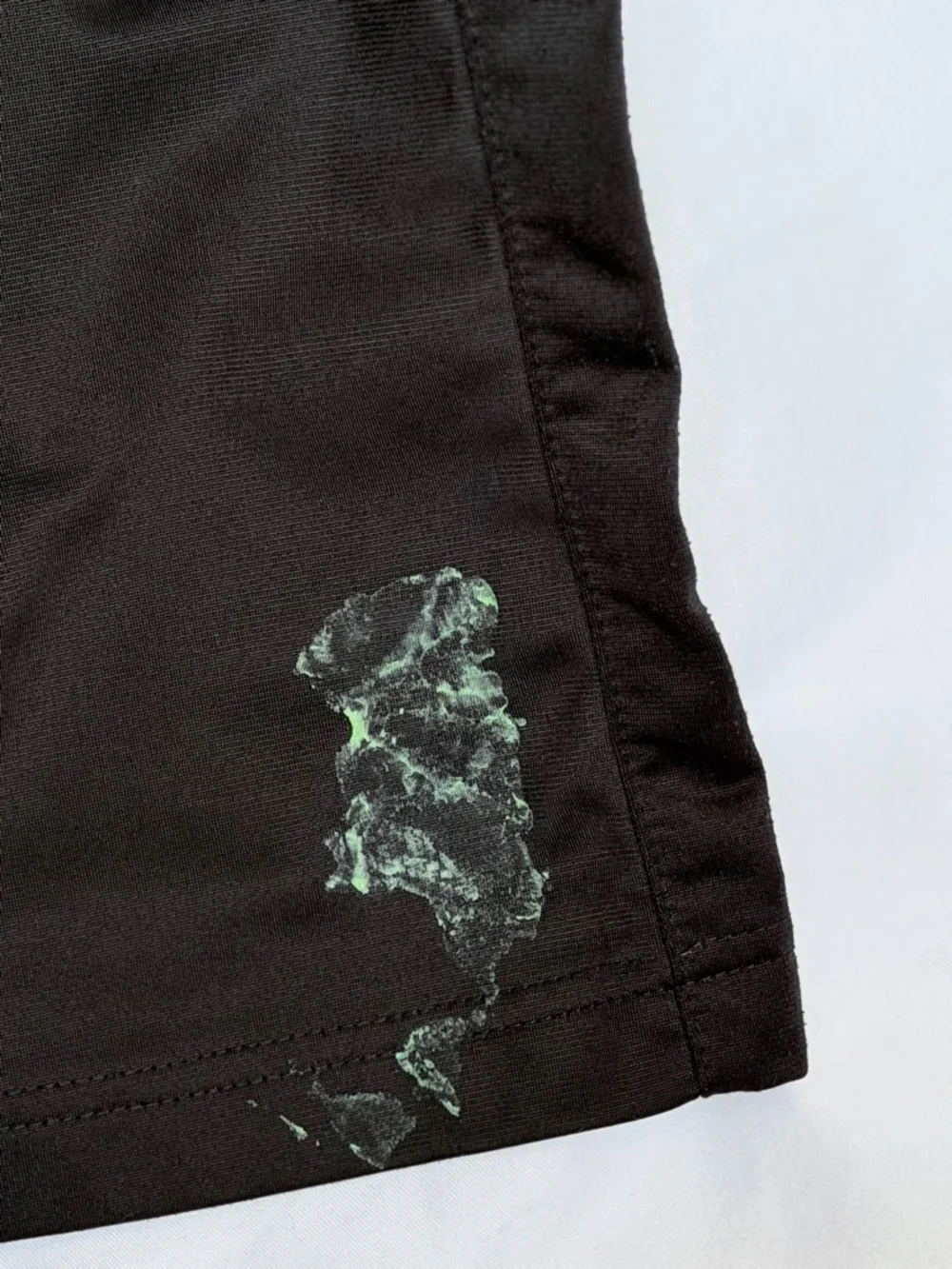 Nike Black Dri-FIT Shirt with White Swoosh - Picture 7 of 7